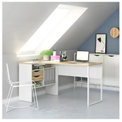 Escritorio Esquinero Estructura Metálica Ultra Resistente