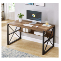 Escritorio industrial para ordenador FOLUBAN