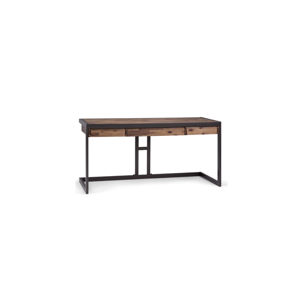 Escritorio industrial moderno de madera