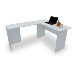 Escritorio en L Escuadra Juvenil Blanco