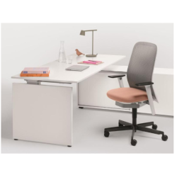 Escritorio de oficina modular de melamina