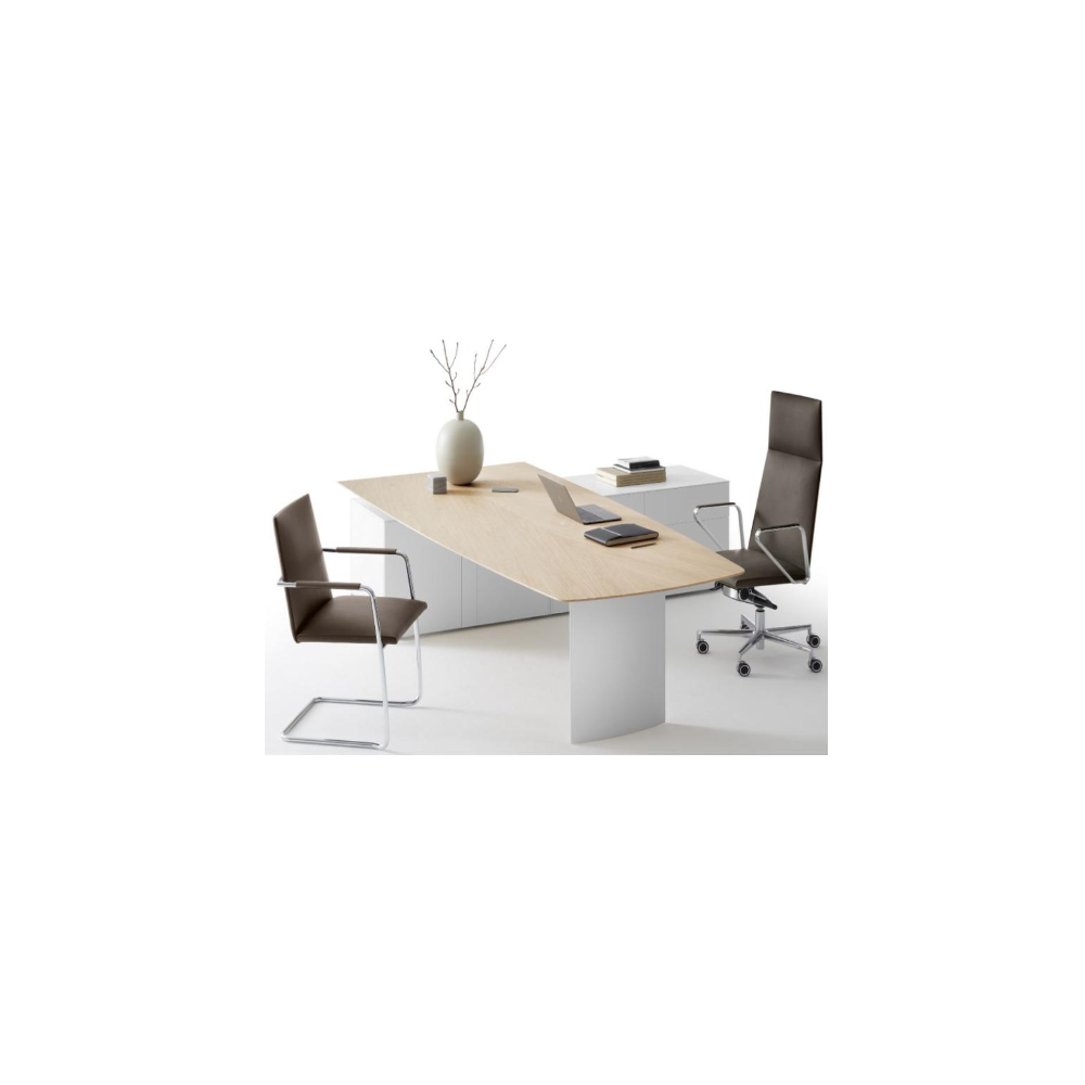 Escritorio de oficina ajustable en altura ejecutivo