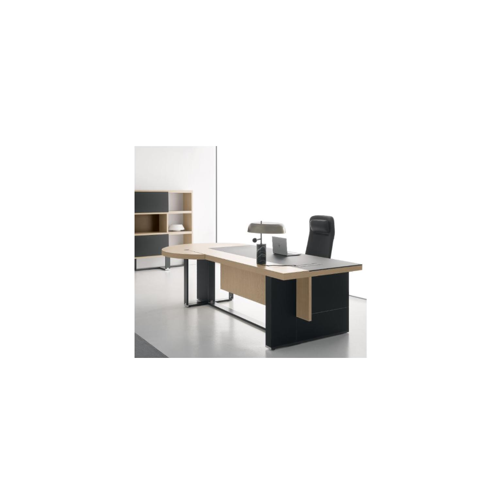 Escritorio de oficina rectangular