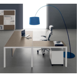 Escritorio de oficina modular de aluminio extrudado