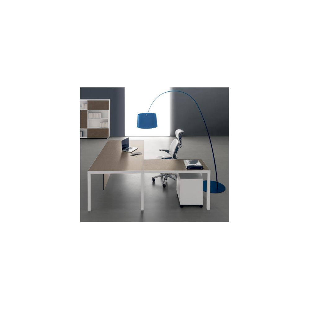 Escritorio de oficina modular de aluminio extrudado