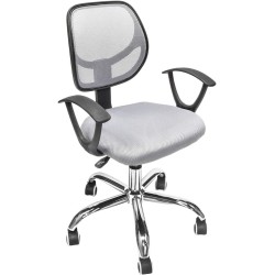 TOPLIVING Silla Operativa de Escritorio u Oficina con Base Giratoria Ideal para Home Office o para Sala de Juntas