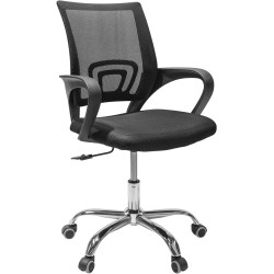 TOPLIVING Silla para Oficina Operativa Silla Economica Ergonomica Silla Ejecutiva (Negra)