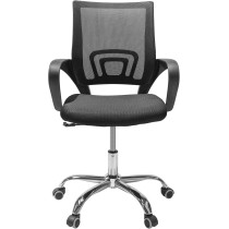 TOPLIVING Silla para Oficina Operativa Silla Economica Ergonomica Silla Ejecutiva (Negra)
