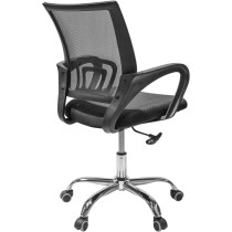 TOPLIVING Silla para Oficina Operativa Silla Economica Ergonomica Silla Ejecutiva (Negra)
