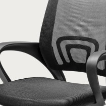 TOPLIVING Silla para Oficina Operativa Silla Economica Ergonomica Silla Ejecutiva (Negra)