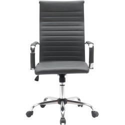 EKE cómoda Minimalista Base de Metal Respaldo Alto Soporte Lumbar Silla de Oficina Sillas