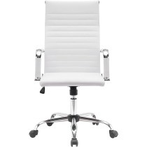 EKE cómoda Minimalista Base de Metal Respaldo Alto Soporte Lumbar Silla de Oficina Sillas