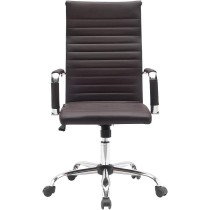 EKE cómoda Minimalista Base de Metal Respaldo Alto Soporte Lumbar Silla de Oficina Sillas