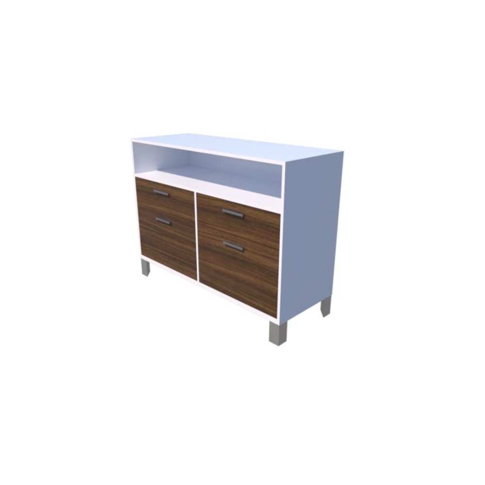 Credenza Alta Altea con 2 Cajoneras Versa
