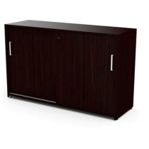 Credenza con 2 Puertas - Negro