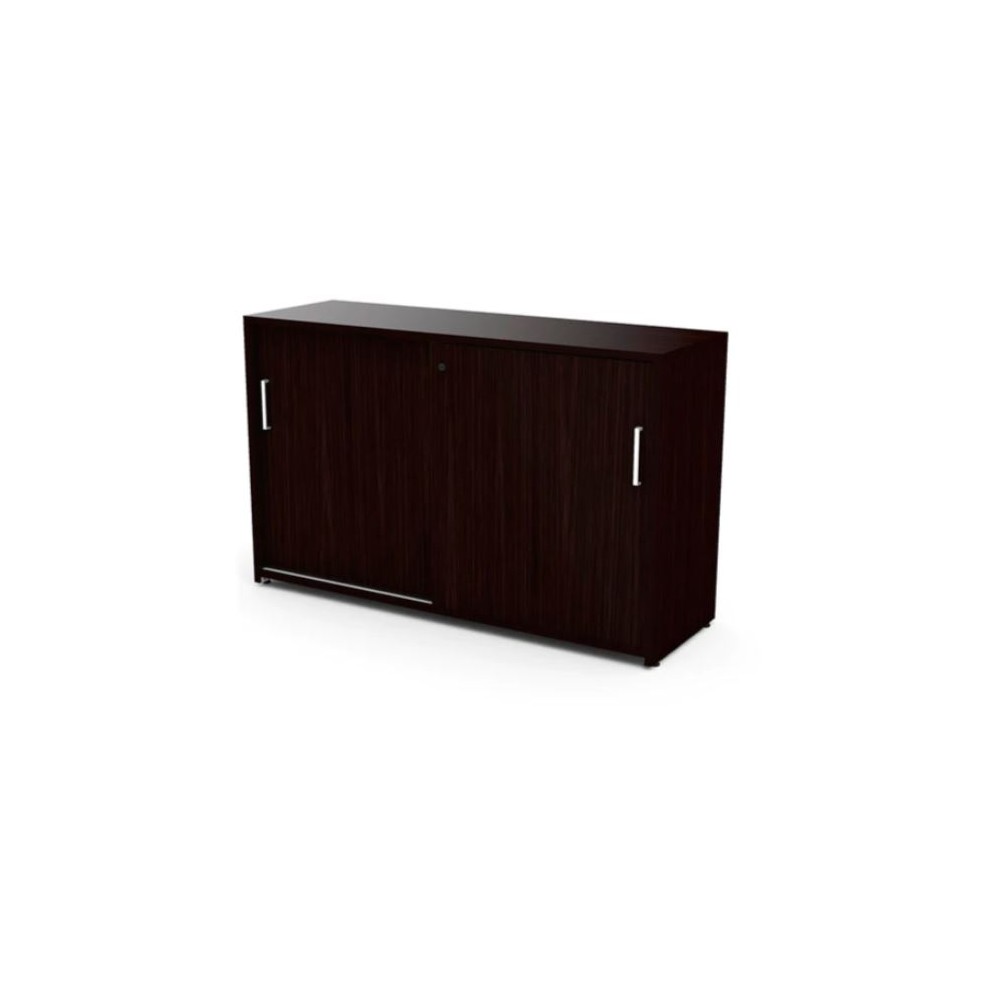Credenza con 2 Puertas - Negro
