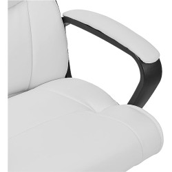 Amazon Basics - Silla de escritorio acolchada de oficina con reposabrazos, altura / inclinación ajustable