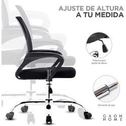 GAON: Eleva tu Comodidad en la Oficina con Nuestra Silla Ergonómica Minimalista de Malla Transpirable