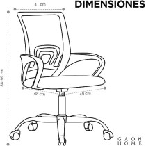 GAON: Eleva tu Comodidad en la Oficina con Nuestra Silla Ergonómica Minimalista de Malla Transpirable