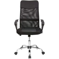 Urban Design - Silla Ejecutiva para Oficina - Cómoda y Ergonómica, con Soporte Lumbar Negro