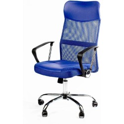 Urban Design - Silla Ejecutiva para Oficina - Cómoda y Ergonómica, con Soporte Lumbar Negro