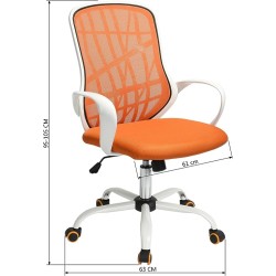 FurnitureR Silla ergonómica de Escritorio de OficinaTrabajo giratorias