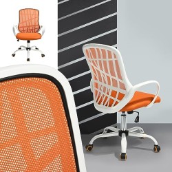 FurnitureR Silla ergonómica de Escritorio de OficinaTrabajo giratorias