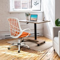 FurnitureR Silla ergonómica de Escritorio de OficinaTrabajo giratorias