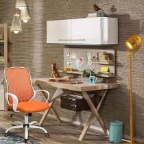 FurnitureR Silla ergonómica de Escritorio de OficinaTrabajo giratorias