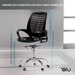 siafu Silla Olu de Escritorio ergonómica Premium para Oficina