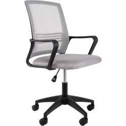 BIG ROOM Silla para Escritorio Oficina:Esta Hermosa Silla Moderna, con Soporte Lumbar, Tapizada en Mesh