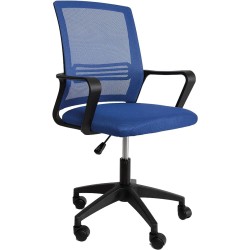 BIG ROOM Silla para Escritorio Oficina:Esta Hermosa Silla Moderna, con Soporte Lumbar, Tapizada en Mesh