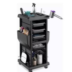 Carrito Auxiliar Tattoo Spa Belleza 4 Cajones Con Ruedas