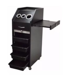 Carrito Auxiliar Madera Estetica Salon Carro Servicio Spa