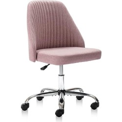 HOMEFLA - Silla de escritorio para el hogar y la oficina, moderna silla de trabajo giratoria ajustable