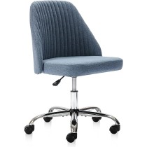 HOMEFLA - Silla de escritorio para el hogar y la oficina, moderna silla de trabajo giratoria ajustable