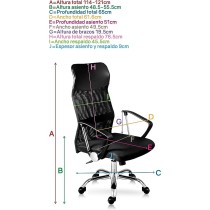 I SEATING Silla Oficina Silla Escritorio para computadora reclinable en Malla Ajustable Altura Silla Gamer ejecutiva