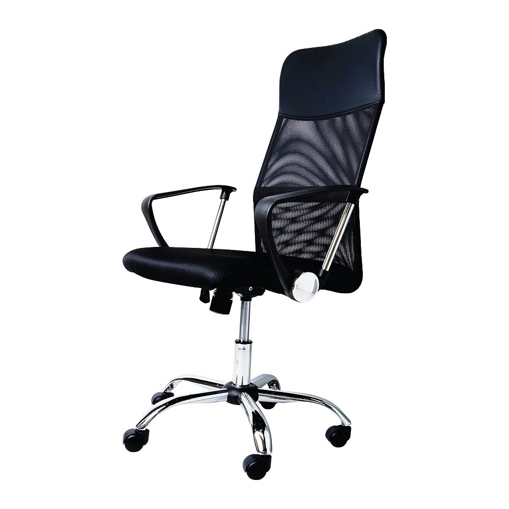 B BIG ROOM Silla Ejecutiva de Oficina Ergonomica Soporte Lumbar y Respaldo Alto 360° Altura Ajustable