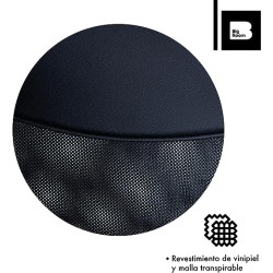 B BIG ROOM Silla Ejecutiva de Oficina Ergonomica Soporte Lumbar y Respaldo Alto 360° Altura Ajustable