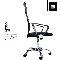 B BIG ROOM Silla Ejecutiva de Oficina Ergonomica Soporte Lumbar y Respaldo Alto 360° Altura Ajustable