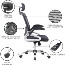 TOPLIVING Silla de Oficina, Ejecutiva, Diseño Resistente, Carga hasta 200 kg, Comoda, Respaldo Transpirable