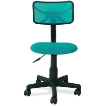 ANDROMEDA INC Silla de Escritorio, Oficina Negra Giratoria Respaldo - Mesh Ajustable ergonomica Juvenil para niños y Adultos