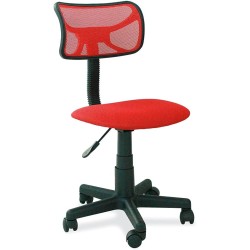 ANDROMEDA INC Silla de Escritorio, Oficina Negra Giratoria Respaldo - Mesh Ajustable ergonomica Juvenil para niños y Adultos
