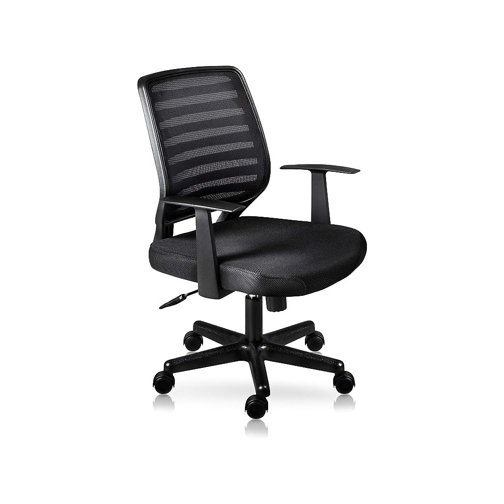 I SEATING Silla Oficina ejecutiva semiejecutiva Escritorio para computadora Silla Gamer sillas para Escritorio Tivoli Negro