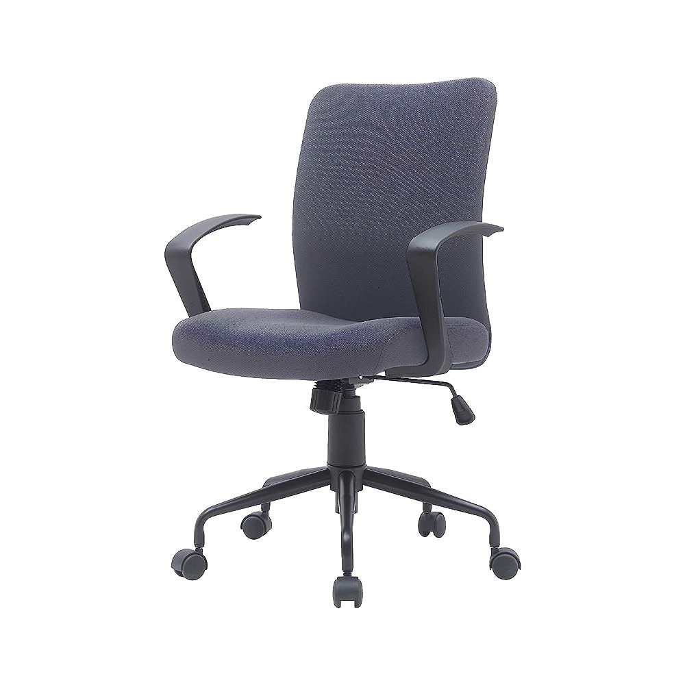 EKE Silla Escritorio Oficina Sillón Ejecutiva Ergonómica Mesh Tela Comoda Moderna Fresca (Gris)