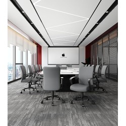 EKE Silla Escritorio Oficina Sillón Ejecutiva Ergonómica Mesh Tela Comoda Moderna Fresca (Gris)