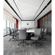 EKE Silla Escritorio Oficina Sillón Ejecutiva Ergonómica Mesh Tela Comoda Moderna Fresca (Gris)