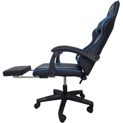 NSTIGO Silla Gamer Ergonómica IG642 Reclinable hasta 135° Silla de Oficina y Escritorio Ejecutiva (Negro & Azul)