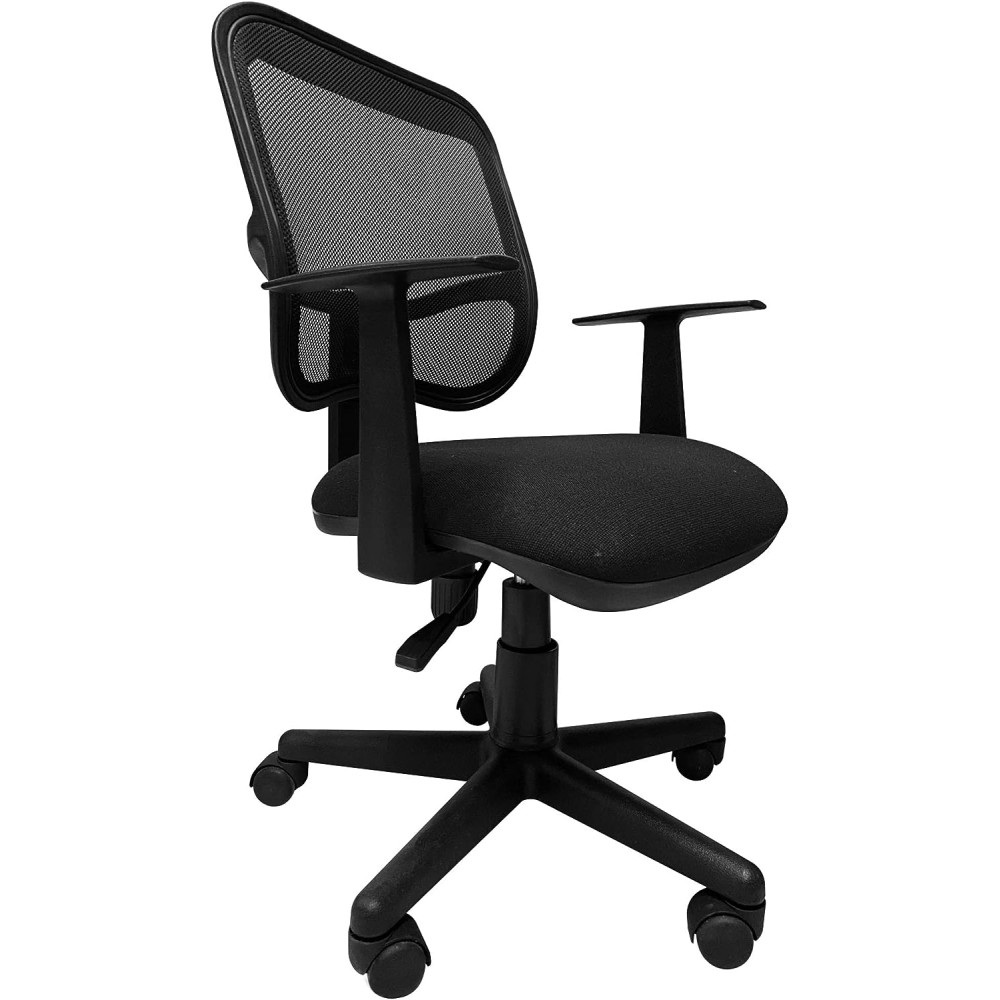 I SEATING Silla Oficina ejecutiva con Soporte en Respaldo para Escritorio para computadora Negra Silla Gamer