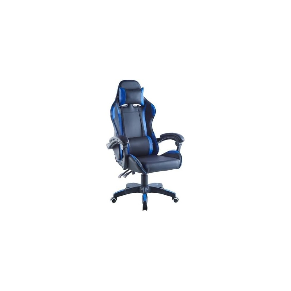 BSD MY HOMEX Silla Gamer Ergonómica para Escritorio de Oficina Silla Giratoría 360 Color Azul